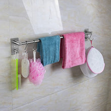 Qobobo® Porta Asciugamani Bagno da Parete Portasciugamani