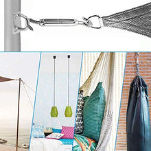 Eye Piastra in Acciaio Inossidabile, BESTZY 6 Pezzi Piastra con Occhiello Ovale Piastra con Anello di Ancoraggio Ganci da Soffitto per Sartiame Barche Hardware di Coperta