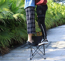 Escursione Stool Mobili Sedile Viaggio Sedia Pieghevole Pieghevole Pieghevole Campeggio Da Pesca Per Patio Yard Garden Outdoor