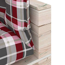 vidaXL Divano da Giardino Pallet 2 Posti con Cuscini in Legno di Pino
