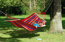 Amazonas Hammock EL-1070000 Aruba Amaca Cayenne, Rosso, 310x80x5 cm
