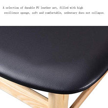 JGHGO Dining Chair Balcone Sedia di Legno Solido Schienale Chair Casa Sedia di Svago di Studio