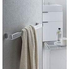 Kartell Rail, Portasciugamani in plastica, 7.5x45x4 cm, Nero lucido