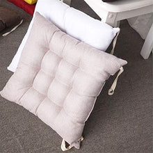 Morbuy Cuscini per Sedia Piazza, 100% Cotone Spessa Comoda Seduta Traspirante Cuscino per Pavimento per Interno ed Esterno mobili e Arredamento da Giardino (40 * 40,Grigio)