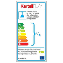 Kartell FL/Y Lampada a Sospensione 15 W, 52 x 33 x 241 cm