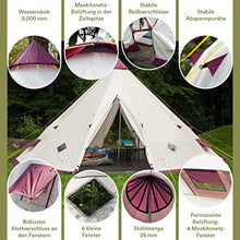 Skandika, Tenda Indiana da Campeggio Tipii 300", Altezza 3 m