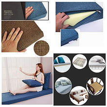 Cuscino per panche soffice e Comodo - Rettangolari Cuscino per Panche per Interni ed Esterni panchine da Giardino e dondoli-Bianco 200x35x5cm(79x14x2in)