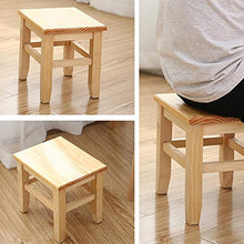 Yaootely Multi-Function Sgabello Panca del Legno Massello Sgabello Sgabello per Bambini per Adulti Living Home Piccolo Banco Divano Tea Table Chair Sgabello da Banco da Bagno