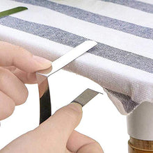 Camisin - 12 clip per tovaglia in acciaio, antiscivolo, regolabile, per feste, picnic