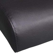 Vislone Divano Letto 3 posti, Regolabile in 3 Posizioni Reclinabili Diverse, Divano Letto in Pelle con 2 Cuscini, 168x77x(61,5/64 / 66) cm Nero