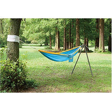 ZZL Amaca da Viaggio Hammock Swing Bed Single Double Camping Amaca Letto Portatile per Viaggio Beach Garden Courtyard Durevole