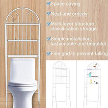 CHHD Ripiano per WC a 3 Livelli, portaoggetti da Bagno Organizer salvaspazio Multifunzionale