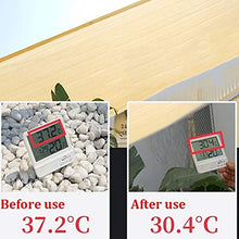 Copertura per Parasole per Patio, Panno per Parasole Perfetto con Occhielli 90% per Copertura per Piante Serra per Fienile per Barbecue (Size : 2mx3m)