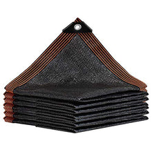 Rete ombreggiante Tenda da Esterno in Tessuto per Tende da Giardino per Piante da Giardino/Pergola/Prato, Tarp per Tende da Sole al 95% con Gommini, Nero (Size : 3×4m)
