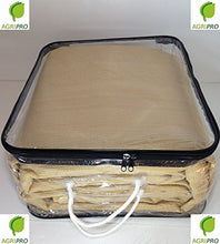 AGRIPRO Tenda a Vela Quadrata mt 5 Beige da Esterno Rete ombreggiante Giardino