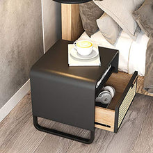 Cajolg comodini in legno comodino comodino per camera da letto e soggiorno, 50 x 45 x 50 cm