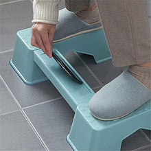 Sgabello Squatting Di Plastica Adatto A Tutti I Servizi Igienici, Bagno Thicker Sgabello Igienico Staccabile Risparmia Spazio in Bagno, Potty Training,Rosa
