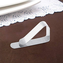 Velaurs Porta tovaglia, Clip per tovaglia, Pratico Resistente alla Polvere per Feste a casa