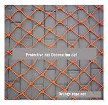 WaiMin Rete di protezione for bambini Balcone Rete di sicurezza Rete di sicurezza Rete for scale Scale Rete anticaduta Ringhiera Decorazione arancione Rete Gatto Rete di nylon Rete di protezione delle