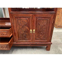 COUYY Hedgehog Legno di Sandalo Rosso Palissandro Cinese Solido Semplice di Legno Credenza E Pratico Piccolo Appartamento Tiger Piedi Tea Gabinetto