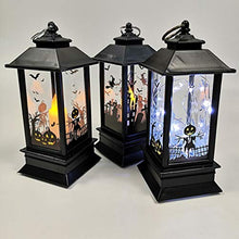 NUOBESTY Luci da Tavolo Halloween Luminose Lanterna Sospesa per Halloween Lampada Decorativa per Halloween per Ornamento Decorazioni per Feste di Halloween (1Pz)