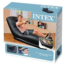 Intex 68585NP, Materasso Mega Lounge, 86 x 170 x 94 cm, Nero