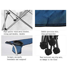 Hasayo Sedia Pieghevole for Esterni, Schienale, Sedia da Spiaggia Portatile, Sedia Imbottita, Leggera e Confortevole, Pesca