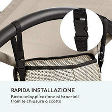 blumfeldt Brentwood - Borsa, Accessori per Sedia a Dondolo Brentwood, Comfort Extra, Materiale: 70% PVC, 30% Poliestere, 2 Chiusure a Click