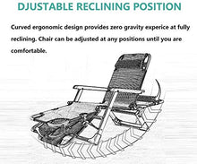 L&B-MR - Sedia a sdraio da giardino, reclinabile, pieghevole, portatile, con imbottitura in cotone