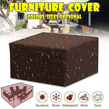 Suading, copertura impermeabile per mobili da giardino per esterni, set di divani in vimini, tavolo patio, pioggia, neve, antipolvere