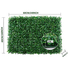 Balcone Protezione LSXIAO Piante da Siepe Artificiali Schermata Privacy 24"x16 Impermeabile Anti-UV Resistenza agli Agenti Atmosferici Esterno per Schermo Fisso, 20 Specifiche