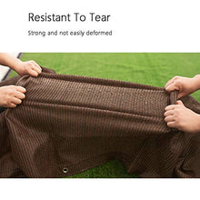 Coperchio Reticolato Reticolato Maglia caffè, Rete Resistente Ai Raggi UV al 95% con Occhielli for Fiori (Size : 4x6m)