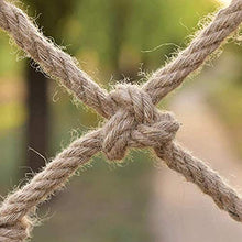 WEIFAN Rete da Arrampicata per Bambini-parascale Rete con Bastone di Legno Doppia Amaca Altalena per Esterni, Decorazione per rimorchio per Camion per Camion Decorazione per Arrampicata Rete