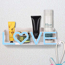 Tarente Nessuna Perforazione for Il Bagno in plastica da Bagno in plastica Portatore a Forma di stoccaggio a Forma di Amore