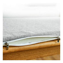 Panca Giardino Cuscino 2 Tappetini Per Mobili a 3 Posti | Antiscivolo Traspirante | Mobili Giardino Interni Esterni Tavoli Pranzo | Cuscinis Spugna Durevoli,C-140 * 30 * 2.5cm