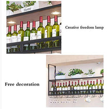 COLiJOL Portabottiglie per Vino a Soffitto Portabicchieri Formato Web a 2 Livelli Altezza Regolabile Bicchieri per Uva Organizzatore Di Stoccaggio per Kitchen Bar Pub Rack,60 cm (23,6 Pollici),60 cm