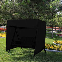 szdc88 - Copertura per dondolo da giardino, antipolvere, impermeabile, copertura per sedia a 3 posti, per esterni e interni