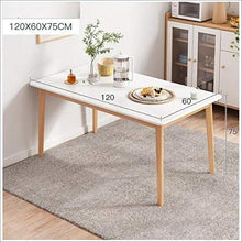 JINPENGRAN Semplice Tavolo Rettangolare per Uso Domestico,1,1200 * 600mm