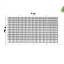 XISENOCI Balkon Sichtschutz, Schatten Nettting Gartenabschirmung Windschutz Zäune Sichtschutz 80% Beschattungsrate mit Seil Einfach zu installieren für Villen, Poolbereich