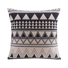 MEILING Nordic Style Cuscino Geometriche semplici Divano con Cotone e Lino Cuscino Design Model con Cuscini (Dimensioni : 45 Cm)