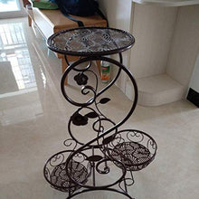 Supporto per Fiori Supporto per Fiori Supporto per Vaso a 3 Strati in Ferro Europeo a Forma Di s, O&YQ