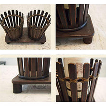 LWW Wine Rack, 2 bottiglie Holder fatto a mano di bambù di stile Retro Mostra Mensole, 28 x 13,5 x 20 cm