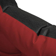 SuperKissen24. Cuscino per Bancale Divano Pallet 120x80 cm con Schienale 120x38 cm Seduta Impermeabile e Comodo per Divanetti da Esterno - Rosso Scuro
