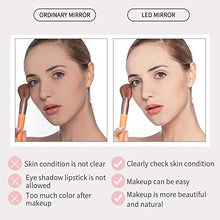 Specchio Specchi da Trucco Touch Screen Specchi da Tavolo Specchi da tavola vanità cosmetico con Trucco di luci