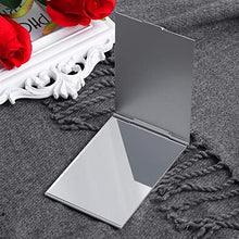 WXL Specchi da Tavolo Portatile Pieghevole Trucco Specchio Singolo Viaggio Singolo Trucco Specchio per Specchio Cosmetico per Camera da Letto Bagno Specchio Trucco con LED