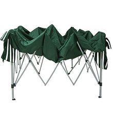 miadomodo GAZEBO PIEGHEVOLE TENDA GIARDINO 3X3 IN VERDE