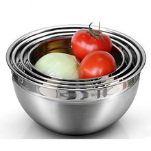 Lavabo rotondo in acciaio inox 304, lavabo, lavabo, lavabo, lavabo, verdure e condimenti, 3 pezzi