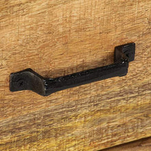 vidaXL Cassettiera con 7 Cassetti e 2 Vani Robusta Resistente Stile Rustico Vintage Solida Mobiletto con Cassetti Cassettone Legno Massello di Mango