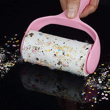 LLQM Tearable Hair Sticking Device on Bed, Roller Roll Paper for Cleaning Bed Sheets, Sticky Hair Rolling Paper with Dust