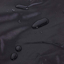 N / A Impermeabili radiatori Copertura 240x92x48 cm, Robusto mobili da Giardino Esterno Impermeabile Rotondo di Protezione (Nero),Nero